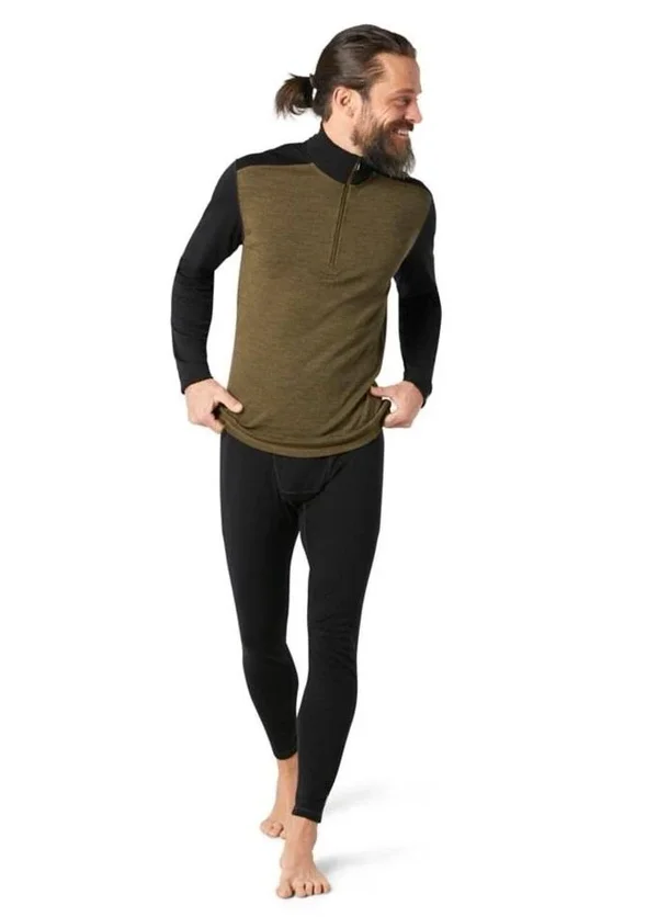 Smartwool Men's Merino 250 Baselayer 1/4 Zip Charcoal Heather - XL