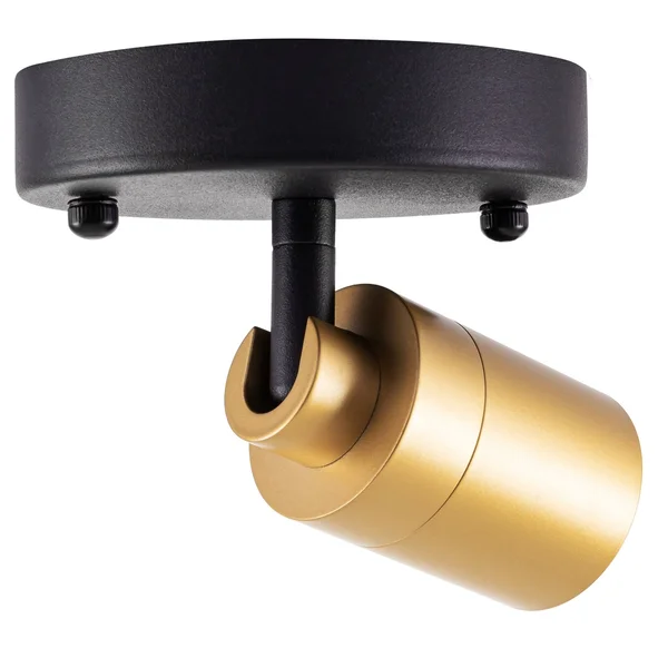 Vidalite Opal Gold Iron LED 3000K Monopoint Sconce Lighting with Flush Mount Spot Light with Rotating Head