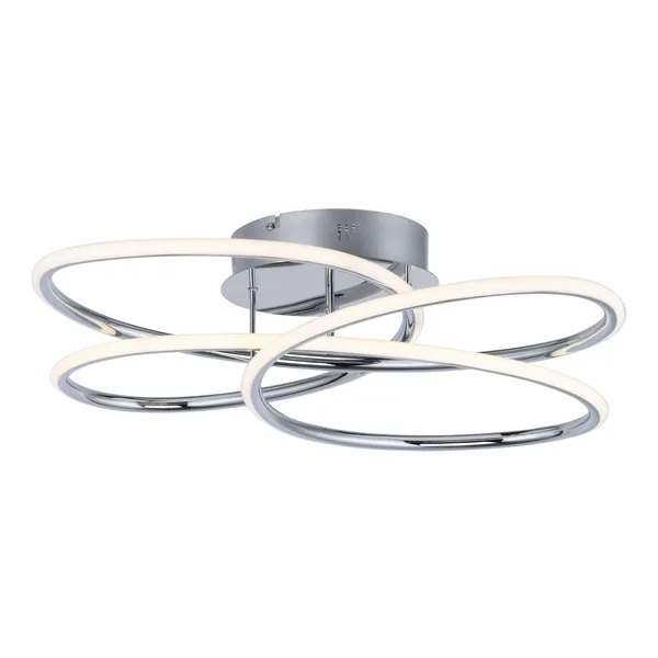ET2 - E24134-PC - LED Flush Mount - Coaster - Polished Chrome