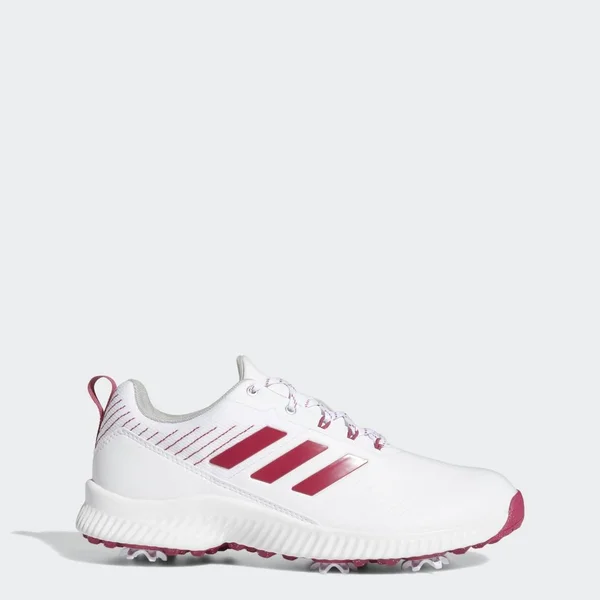 Adidas Response Bounce 2.0 Shoes - Women's - Cloud White - Wild Pink, Silver - 10