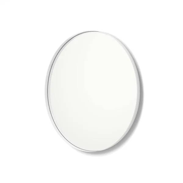 Better Bevel 24-in White Round Bathroom Mirror - 20053