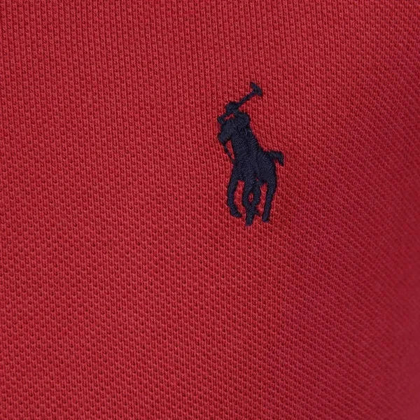 Polo Ralph Lauren Logo Polo Shirt Red