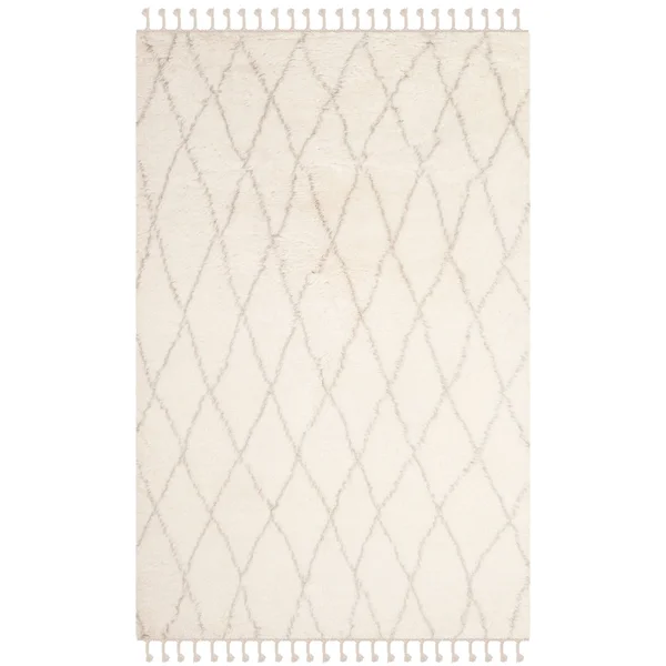 Safavieh Casablanca CSB145D 4&0x22 x 6&0x22 Grey, Ivory Area Rug
