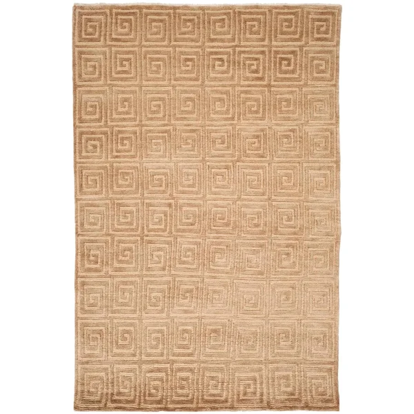 Safavieh Tibetan 100 TB108E 2&6x22 x 12& Beige, Brown Rug