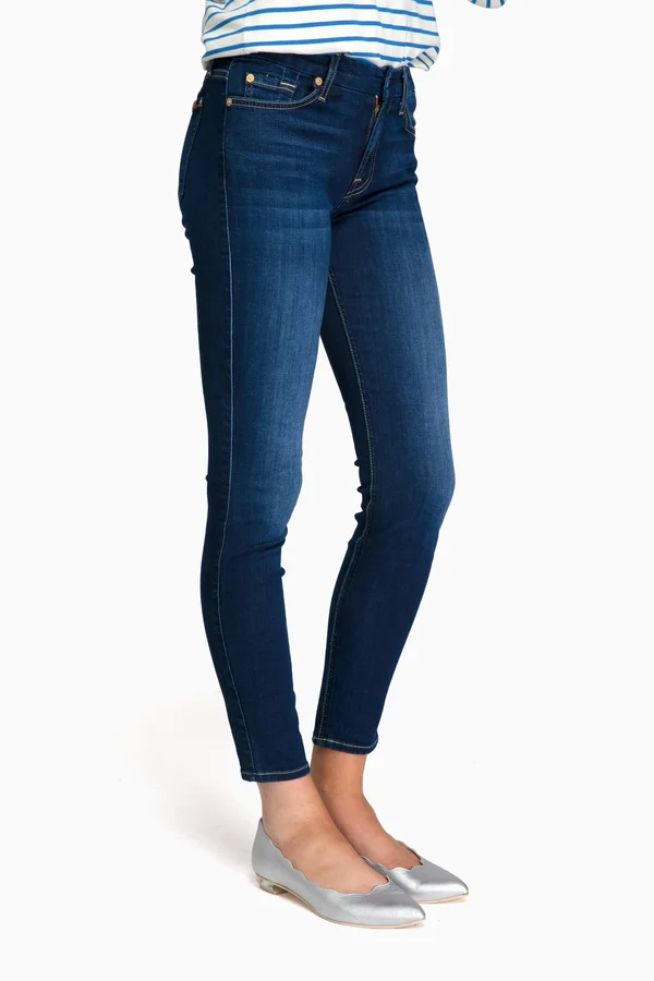 7 for All Mankind B(Air) Ankle Skinny in Duchess - Duchess, 26