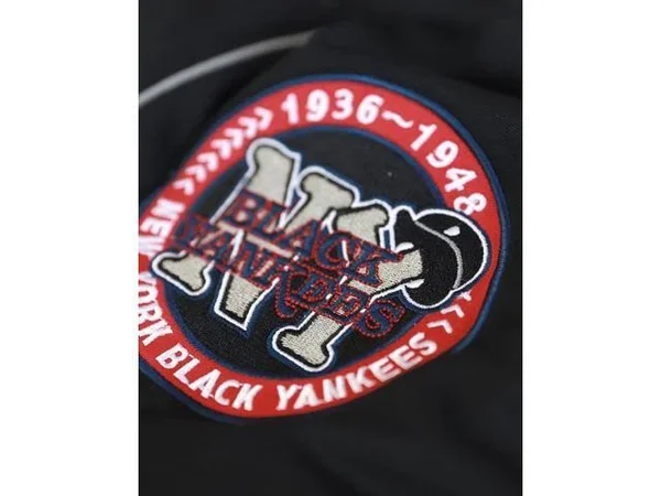 Cultural Exchange Big Boy New York Black Yankees Legends S4 Mens Baseball Jersey [Black - XL]