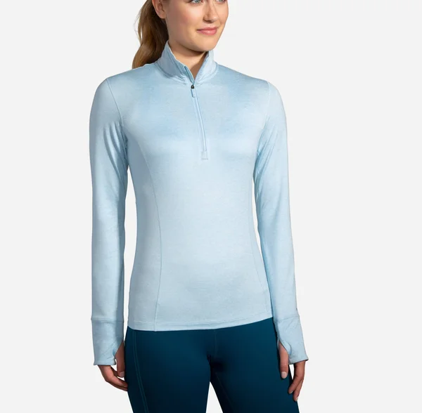 Brooks Women's Dash Half Zip (221433) Xs - Rosewood