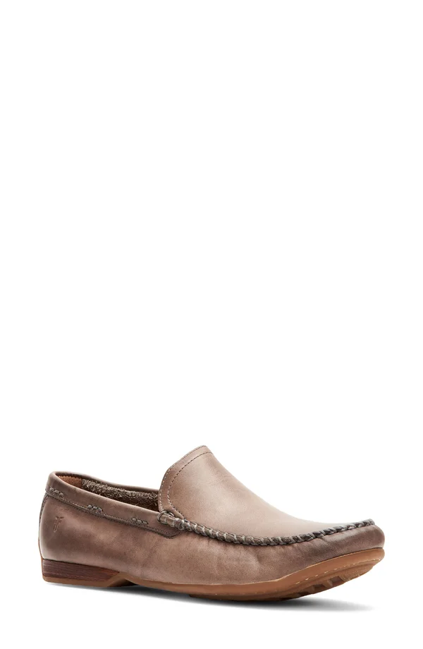 Frye Men's Lewis Venetian Loafers - Stone