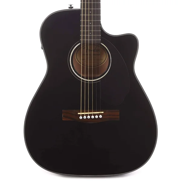 Fender CC-60SCE Concert Acoustic Guitar - Black