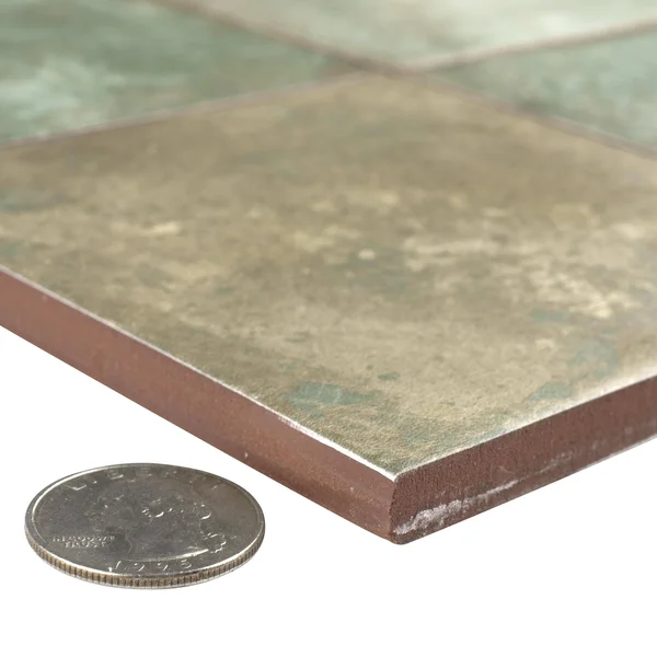 SomerTile FPE13KETS Kings Etna Encaustic Sage Floor and Wall Ceramic Tile - Green