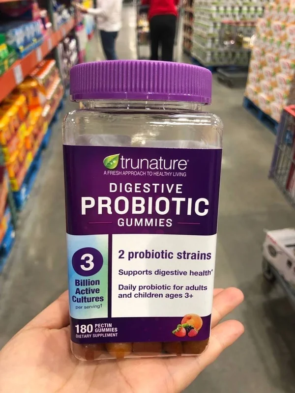 Trunature 180 Digestive Probiotic Fruit Gummies