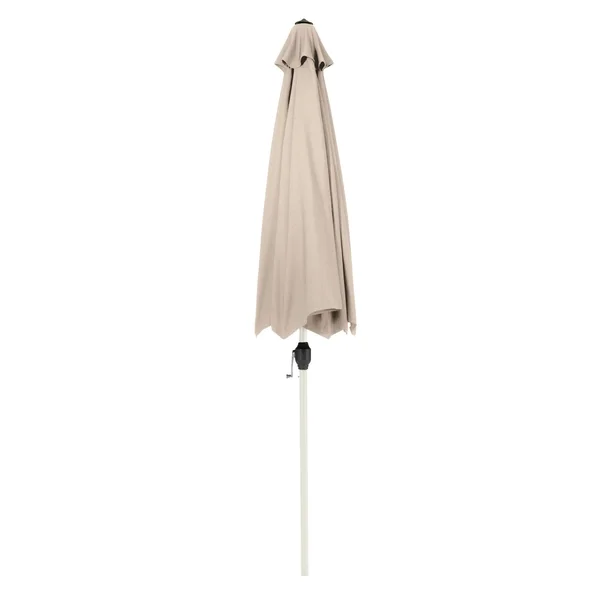 Classic Accessories Montlake FadeSafe 9& Round Aluminum Patio Umbrella - Antique Beige