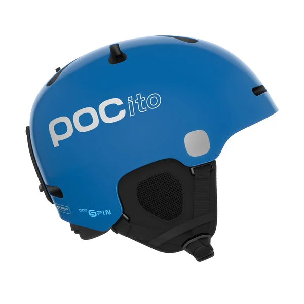 POC POCito Fornix Spin Helmet - Kids& Fluorescent Blue, M/L