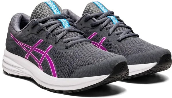 Asics Patriot 12 Running Shoes Black Lilac White Women - 42.5