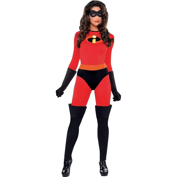 Party City The Incredibles Mrs. Incredible Halloween Costume for Women, with Included Accessories, Women's, Size: Large