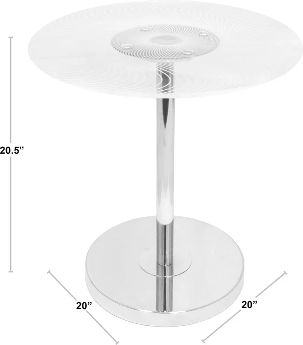 LumiSource Spyra End Table