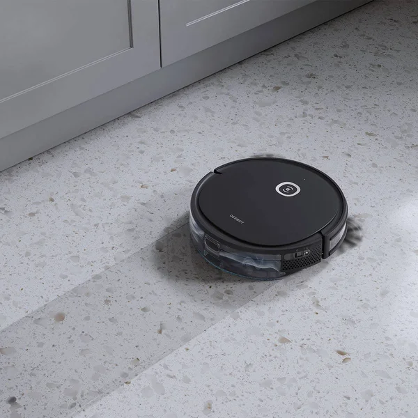 Ecovacs Robotics - DEEBOT OZMO U2 Robotic Vacuum & Mop - Black