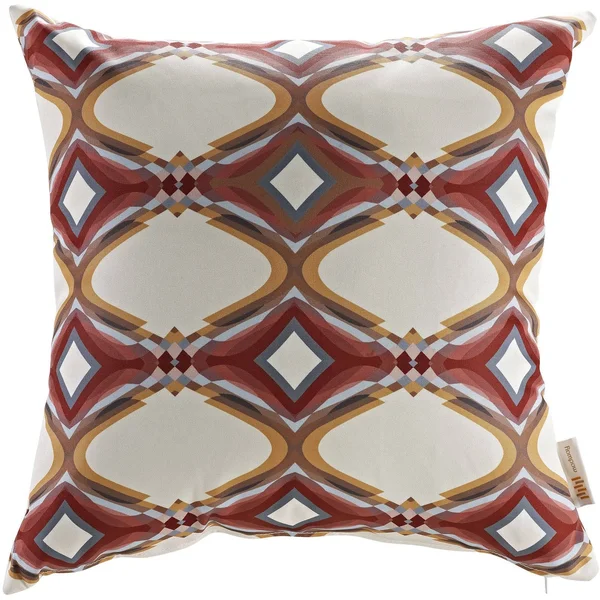 Modway Modify Multicolored Polyester Water-Resistant Throw Pillows (Set of 2) - Green