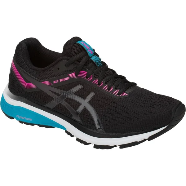 Asics GT-1000 7 Women's Running Shoes Black/Pink Glow