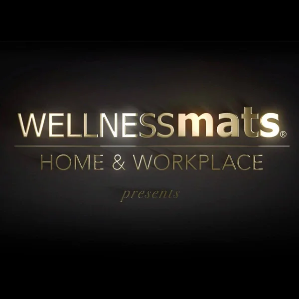 WellnessMats Estates Collection 3& x 2& Anti-Fatigue Mat Bella - Palm Wood
