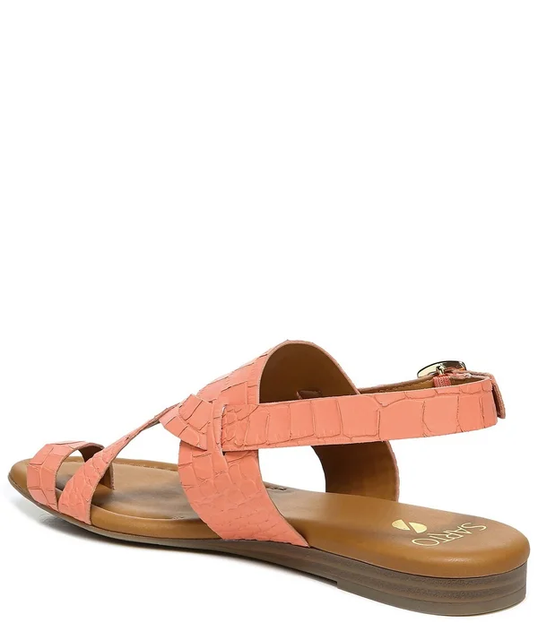 Franco Sarto GIA by Sarto Women's Sandals Vivid Coral : 6 M