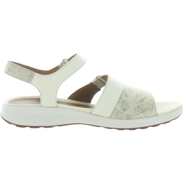 Women's Clarks Un Adorn Ease Sandal - 12 M, Taupe Metallic Leather