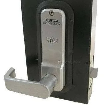 Lockey 2835 Mechanical Keyless Combination Lever - Jet Black