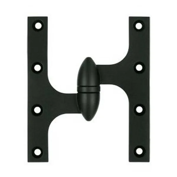 Deltana OK6050B19-L 6x22 x 5x22 HINGE, Paint Black