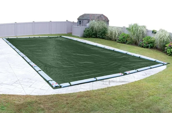 Robelle Supreme 18& x 40& Rectangular Winter Pool Cover - Green