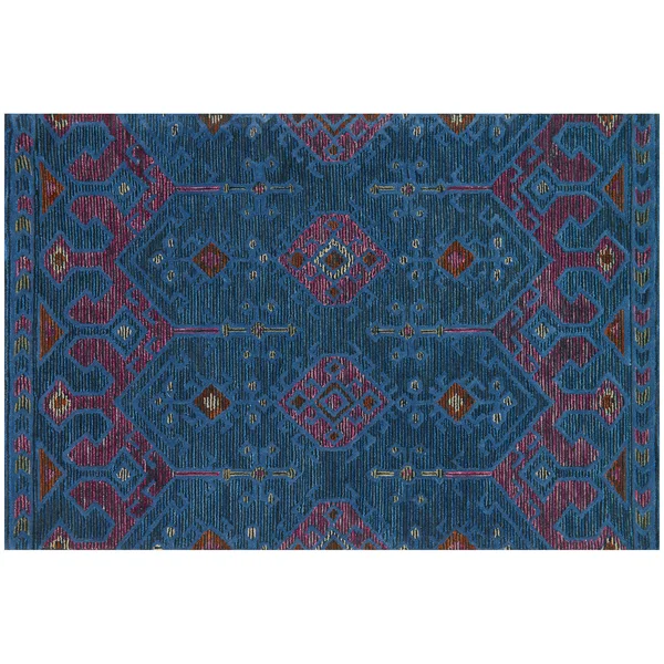 Loloi Gemology GQ-02 3&6x22 x 5&6x22 Blue - Plum Rug