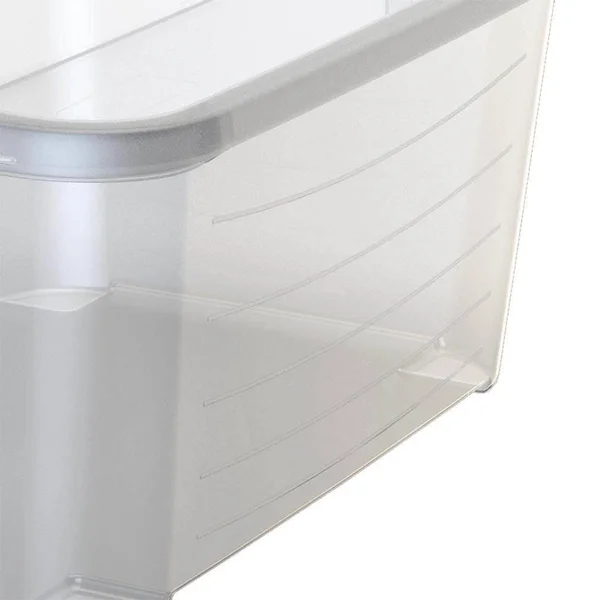 Life Story Clear Stackable Closet Organization & Storage Box 55 Quart 24 Pack
