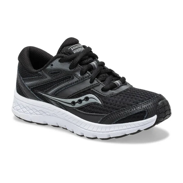 Saucony Cohesion 13 LTT Sneaker Black, Size 5.5 M Boys Shoes