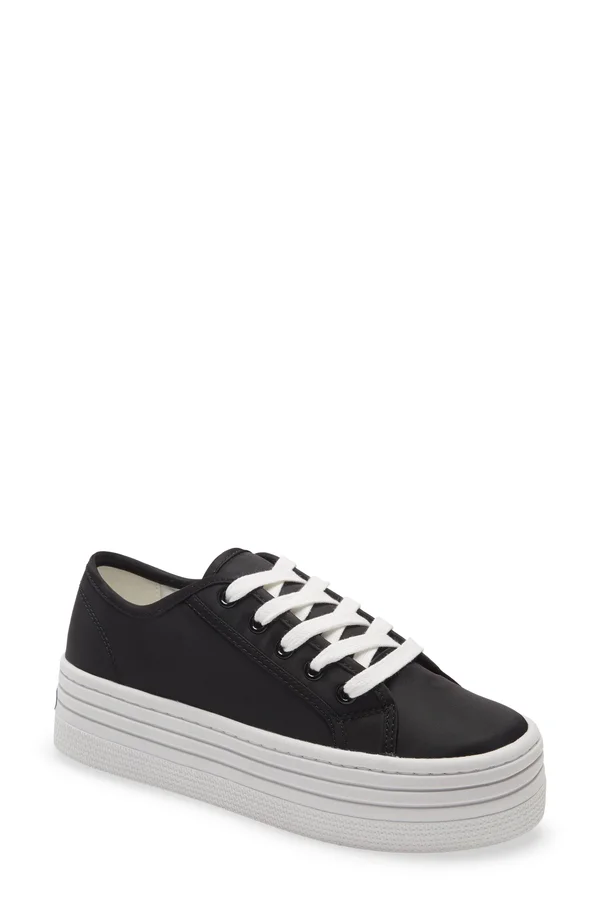 Steve Madden Bobbi30 Platform Sneaker - Black - 9 M