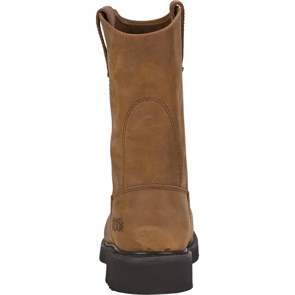 Gravel Gear Men's 10inch Wellington Boots - Brown, Size 11