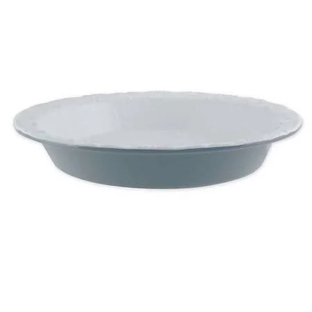 Taste of Home 9-Inch Stoneware Pie Plate in Grey