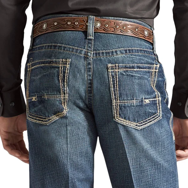 Ariat Men's M4 Low Rise Gulch Boot Cut Jeans, 10012136