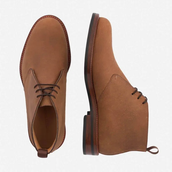 Beckett Simonon Laval Chukka Boots - Pull-Up - Walnut, Size 10, Men's Boot