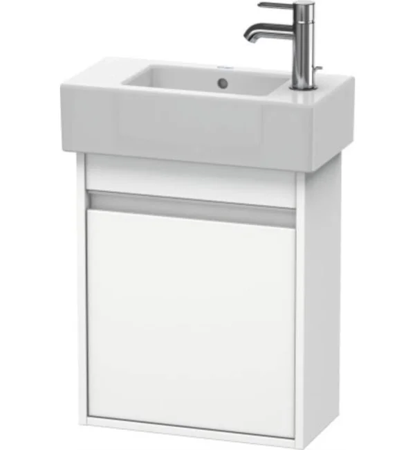 Duravit Ketho KT6629L7979 Wall Mounted Vanity Unit - Natural Walnut