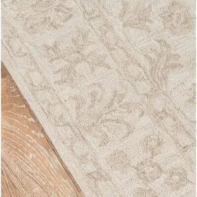 Germund Handmade Tufted Wool Beige Rug Rug Size: Runner 2&3x22 x 8&