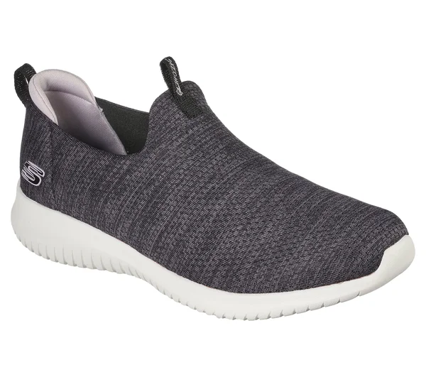 Women's Skechers Ultra Flex-Gracious Touch Slip on Sneaker, Size: 6, Black