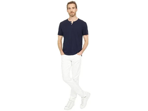 Men's Hudson Jeans Blake Slim Straight Leg Jeans - Size 40 - White