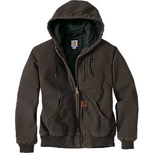 Carhartt Men's Sandstone Active Jacket with Map Pocket Regular - Moss