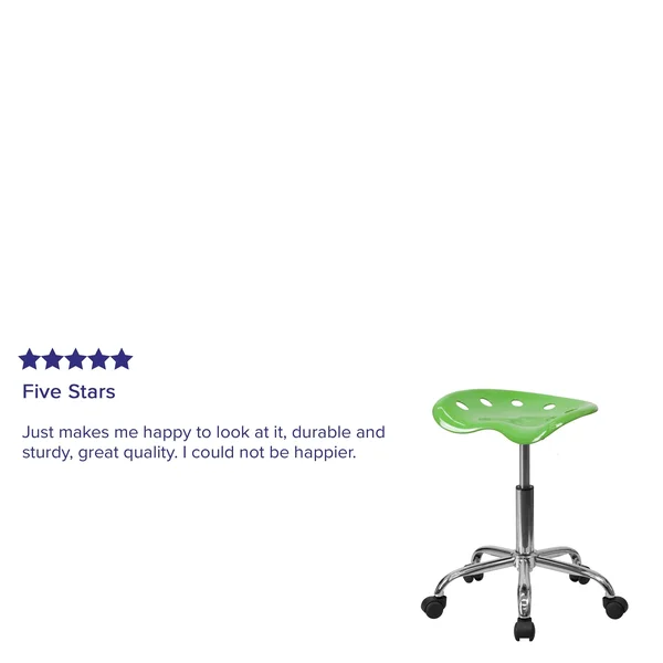 Lancaster Home Vibrant Tractor Seat and Stool - Green