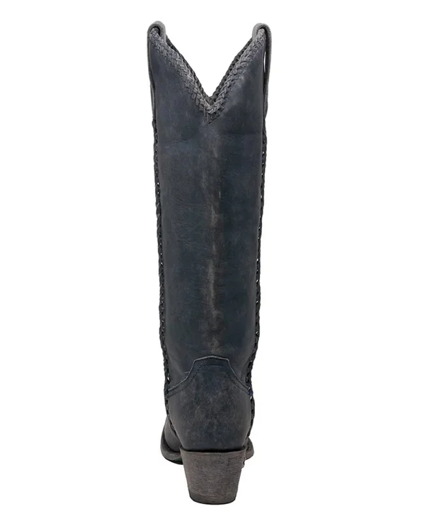 Lane Ladies Plain Jane Round Toe Boot, 7