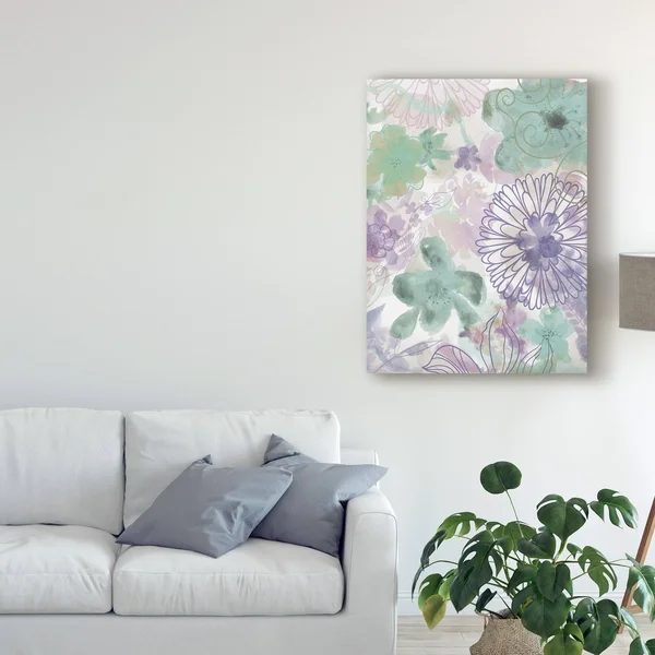 Trademark Fine Art 'Bouquet of Dreams VIII' Canvas Art by Delores Naskrent, Size: 24 x 32