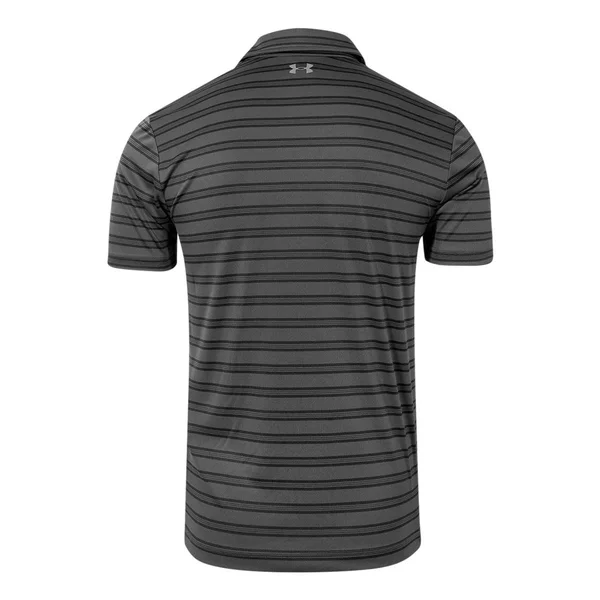 Under Armour Men's Tech Stripe Polo Graphite - M