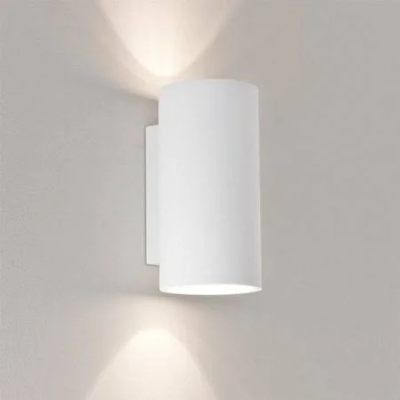 Astro Bologna Zen Large Cylinder Up and Down White Wall Light Ceramic Wall Lighting 1287002