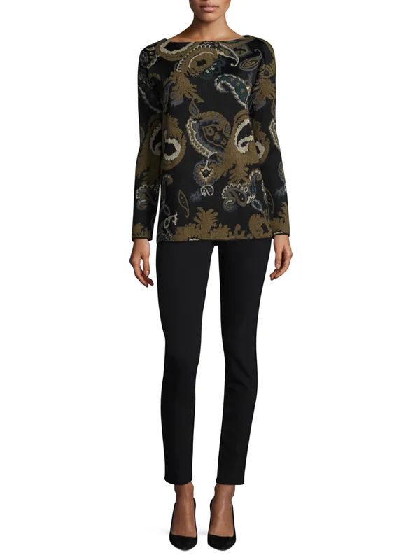 Lafayette 148 New York Stretch Mercer Pant - Black 12