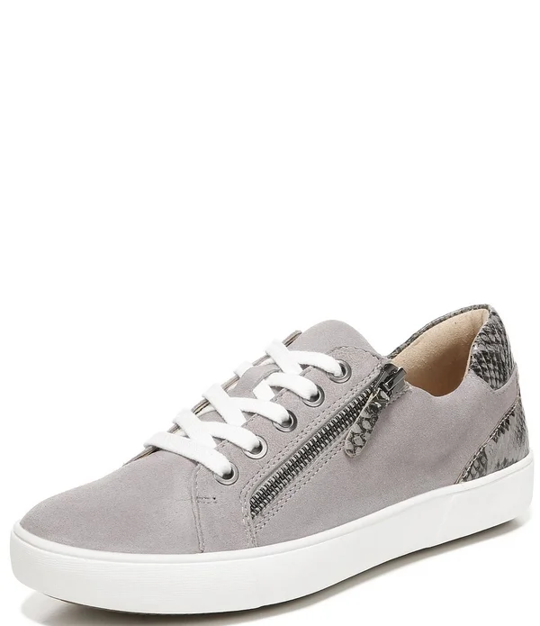 Naturalizer Macayla Sneakers - Pelican Grey Leather