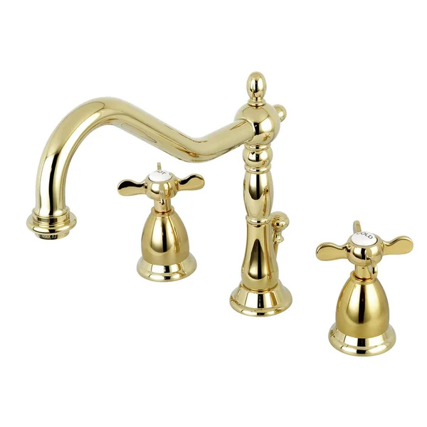 Kingston Brass KS1995BEX Widespread Lavatory Faucet, Oil Rubbed Bronze